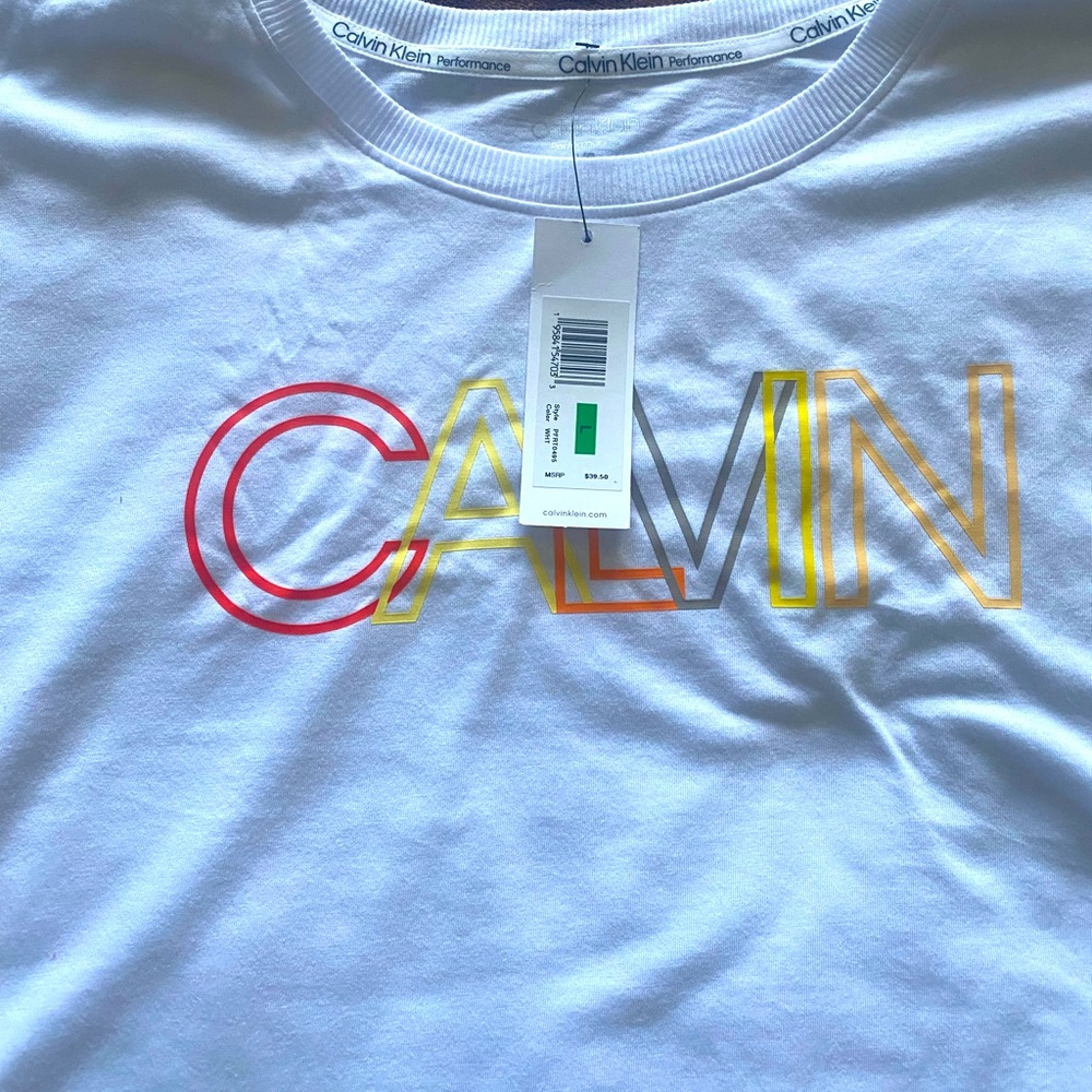 Calvin Klein Performance White Crop Top